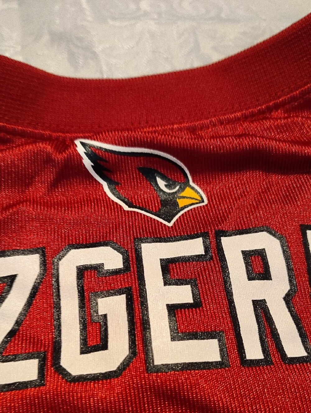 Reebok Red Arizona Cardinals #11 Kids Jersey - Picture 7 of 7